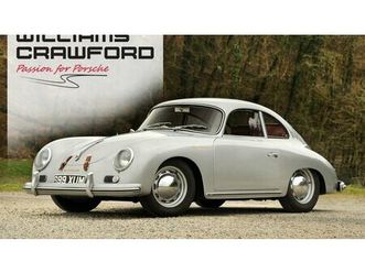 1957 porsche 356 argent manuel, 4 vitesses conduite à dro...