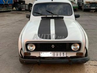 renault r4 essence manuelle 1986 à casablanca