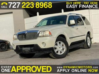 2004-lincoln-aviator-luxury-sport-utility-4d
