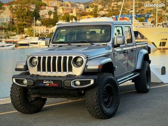jeep gladiator jt overland 3.6 v6 284ch 4x4*bva8*kit rehaussé*magnifique