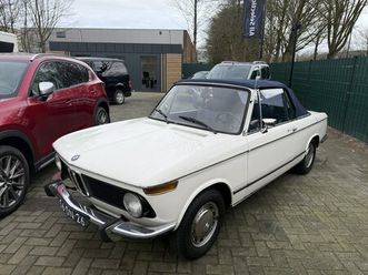bmw 02-serie - 1602 cabriolet lumma - origineel nederlands n.a.p