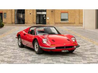 1972 ferrari dino 246 rouge manuel, 5 vitesses conduite à...