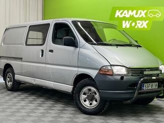 TOYOTA HIACE toyota-hiace-lapilastattava-lohkolammitin-valorauta-koukku-huoltokirja