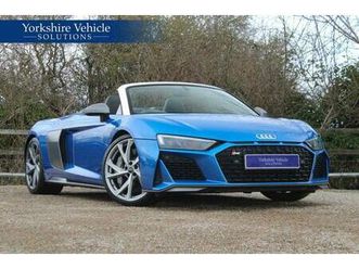 2020 audi r8 5.2 fsi v10 performance spyder s tronic quattro euro 6 (start/stop) 2dr convertible petrol ...