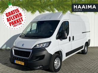 peugeot boxer - 335 2.2 bluehdi 165 l2h2 asphalt | navigatie | achteruitrijcamera | trekhaak | dubbele sch