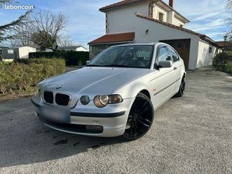 bmw série 3 compact – 2001 – très bon état – automatique – éthanol flexfuel prix à débattre