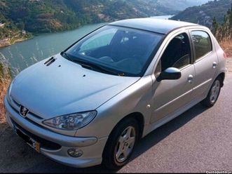 peugeot 206 black silver maio/05