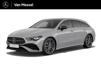 mercedes-benz cla-klasse shooting brake - 250e business solution amg-line / stoelverwarming / 360graden-camera / panorama-schuifdak