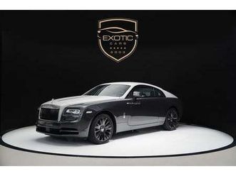 rolls-royce wraith rolls royce wraith eagle edition 1 of 50