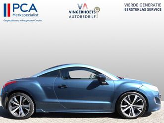 peugeot rcz - 157 pk turbo coupé * automaat * 100% benzine * * zwart leder * elektrisch bedienbare en ve