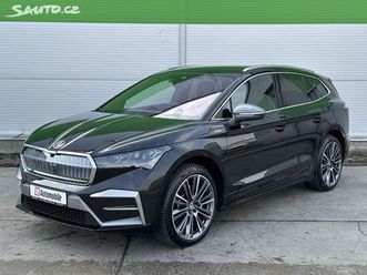 škoda enyaq iv l&k 85x 210kw 4x4 kůže tažné