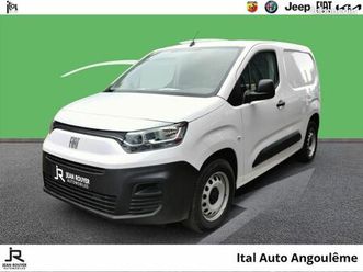 fiat doblo fg m 800kg electrique 136ch batterie 50 kwh