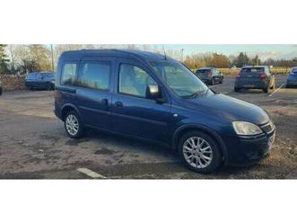 2012 vauxhall combo tour wav 1.3 auto wheelchair accessible 4 seats low mileage full mot ramp