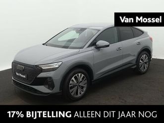 audi q4 sportback e-tron 45 quattro advanced edition 82 kwh | nu tijdelijk een e-premie van €2.000,- | navigatie | apple carplay | camera | sportstoelen | stoel