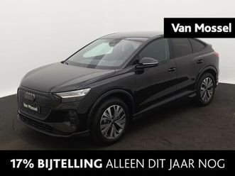 audi q4 sportback e-tron 45 quattro advanced edition 82 kwh | nu tijdelijk een e-premie van €2.000,- | navigatie | apple carplay | camera | sportstoelen | stoel