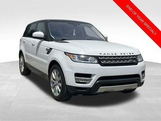 used 2016 land rover range rover sport 3.0l turbocharged diesel hse td6