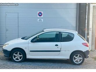peugeot 206 diesel1.9 - 2 lugares de 2001 setembro/01