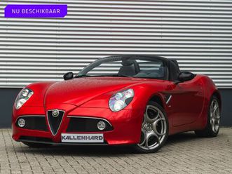alfa romeo 8c competizione spider 4.7 v8