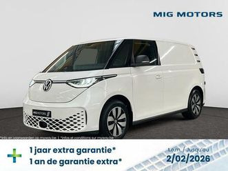 id. buzz cargo 150 kw (204 pk) 77 kwh rwd wielbasis: 2989 mm (nwb)