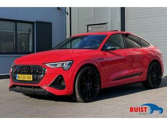 audi e-tron sportback - 55 quattro s-line 95 kwh rs stoelen pano b&o 23