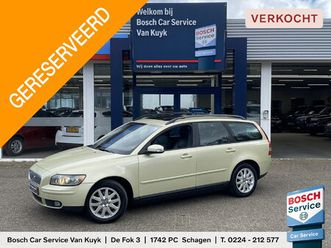 VOLVO V50 2-4-edition-ii-5-cilinder-automaat-nl-auto-vol-leder-schuif-kanteldak-stoelver