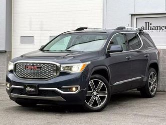 used 2019 gmc acadia denali
