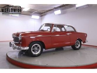 AMC RAMBLER restored-collector-flat-6-manual-tranmission-custom-wheels-chrome-rare