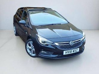 2018 18 vauxhall astra 1.4i turbo sri sports tourer 5dr petrol auto euro 6 (s/s)