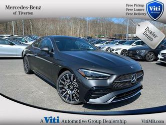 used 2025 mercedes-benz cle 300 4matic coupe