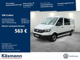 volkswagen crafter kasten plus mixto 35 mr 2.0tdi l3h2