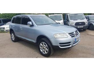 05 volkswagen touareg 4.2 v8 auto petrol low 94k fsh cambelt mot 12/26 px swaps