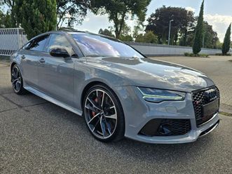 audi rs7 performance 605ch + toit ouvrant + caméra 360