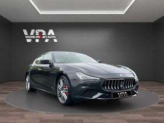 maserati ghibli 3.0 v6 430ch s gransport toit pano