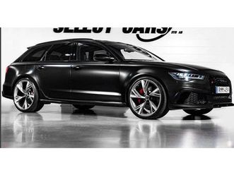 audi rs6 performance black 605cv