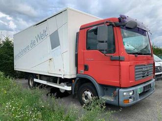 man tgl 12.210 4x2 koffer kasten transporter / kastenwagen