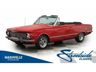 PLYMOUTH VALIANT rarely-seen-valiant-signet-convertible-318ci-motor-aoutmatic-power-steering-br
