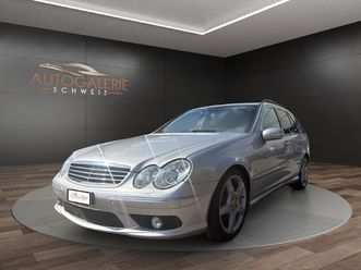 c 55 amg automatic | ch | nur 595 stück gebaut | mfk 08/25 | carplay alpine | rück-kamera | dashcam | carbon design |