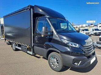 iveco daily caisse 35s18 a8 180cv 3l rehaussable 22m3 hayon dhollandia 2 verrins bache coulissant