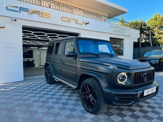 MERCEDES CLASSE G G 63 AMG mercedes-classe-g63-amg-2023-585ch-origine-france-malus-paye-10900-kms-dispo-immedi