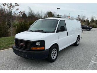used 2013 gmc savana 1500 work van