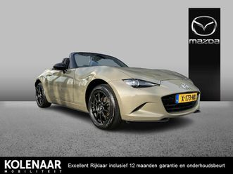 mazda mx-5 1.5 skyactiv-g 132 homura /recaro-sportstoelen/zwarte spiegelkappen/