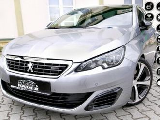peugeot 308 ii gt 205ps/led/alcantara/navi/ 2x parktronic/ serwis/1 ręka/gwarancja