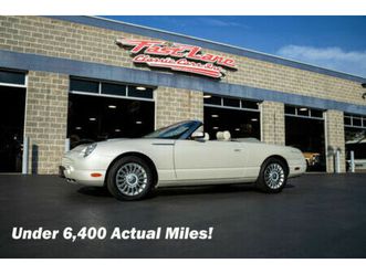 2005-ford-thunderbird-50th-anniversary-'cashmere'-special-edition-3-9l-v8-32v