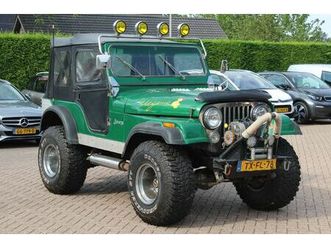 jeep 4x4 cj - 5.0 v8 cj-5 / leuke documentatie / gave auto