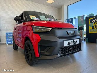 voiture sans permis nouvelle ligier js50 elite electrique 8 kwh