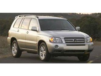 used 2007 toyota highlander hybrid