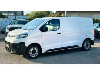 citroen jumpy taille m 1,5 blue-hdi 120cv pack business gps apple carplay + bluetooth + camera de recul