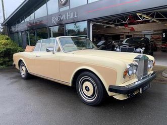 ROLLS ROYCE CORNICHE CABRIOLET 6-8-2dr