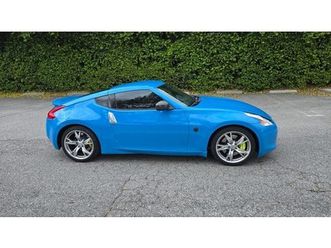 NISSAN 370Z 2012-nissan-370z-seiran-blue-sport-6-speed-manual-coupe-only-60k-mi-free-ship