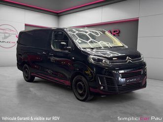 citroen jumpy cabine approfondie jumpy cab xl bluehdi 180 s&s eat8 driver tva recuperable